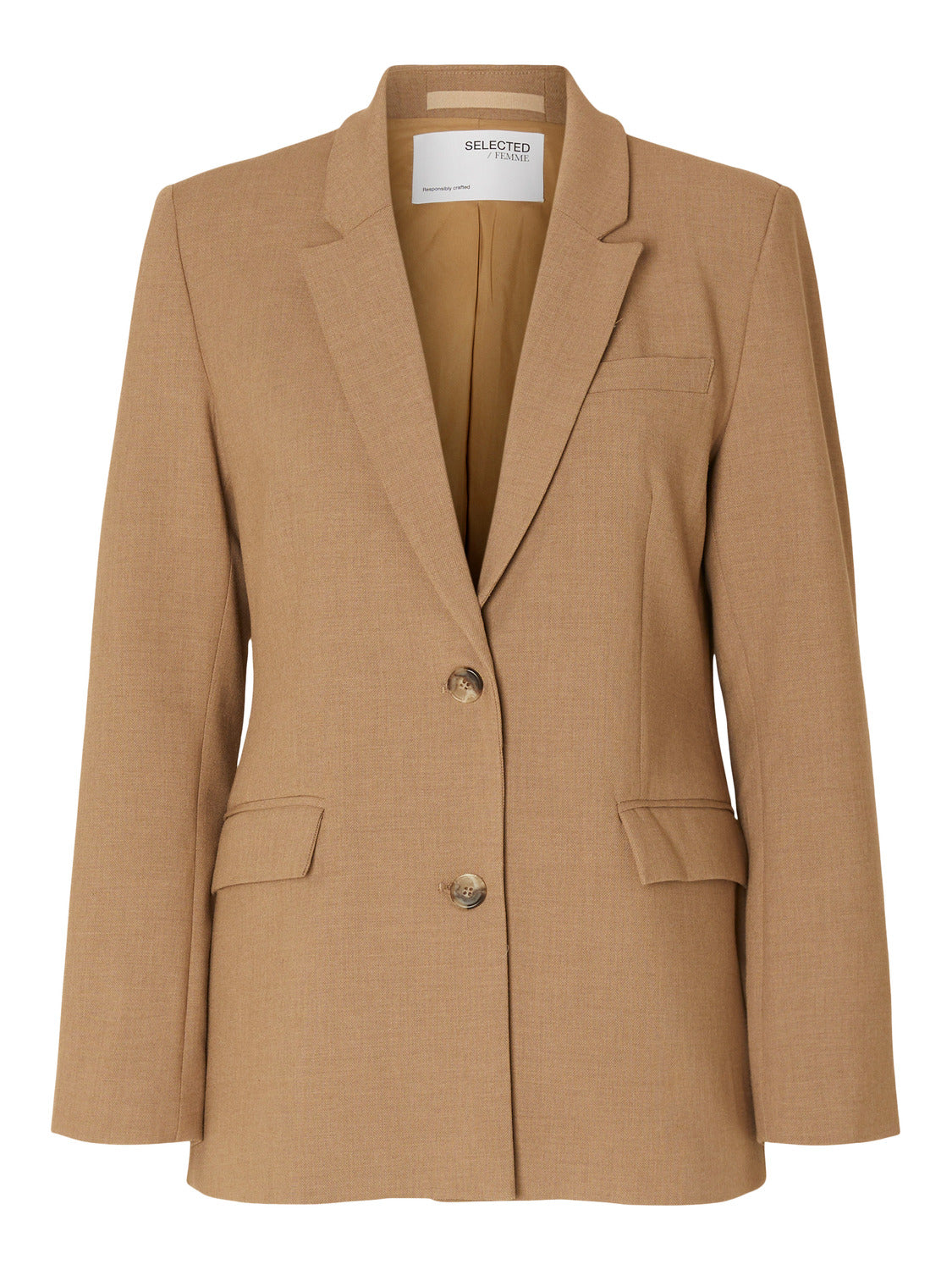 Rita Blazer - Brun/ Camel